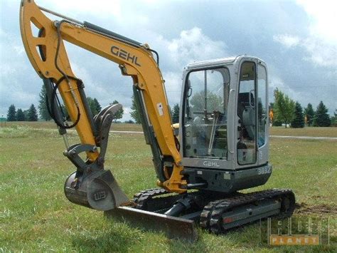 Gehl mini excavators specifications 